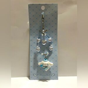 Cinnamoroll Dreaming Angel Beaded Phone Charm